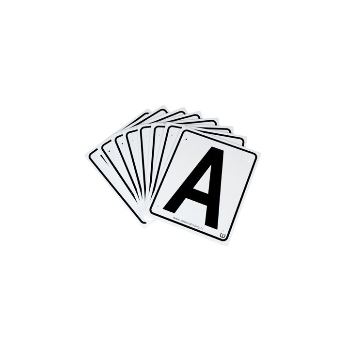Manegeletters, klein formaat