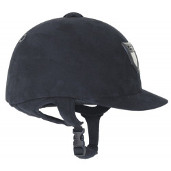 Vintage ruiter rijhelm Accessoires Hoeden & petten Helmen Sporthelmen Watson childs rijhelm hoed zwart fluweel rijhoed 